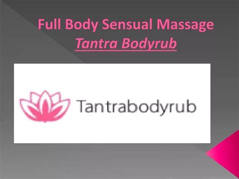 Full Body Sensual Massage Erotic massage Romaniv